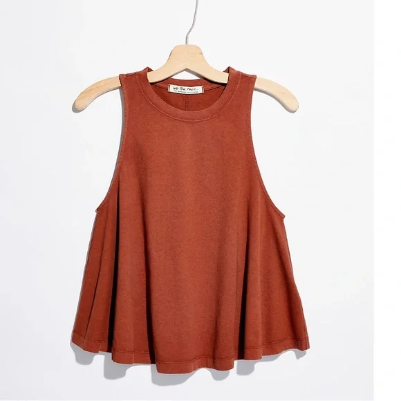 Free People Tank in Light Blue - Picture 1 of 8